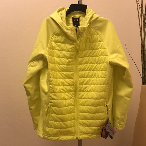 under armour yellow jacket